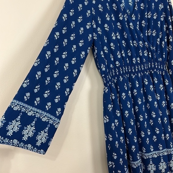 𝅺LIGHTWEIGHT long sleeve Patterned dress - Picture 5 of 6